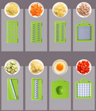 SUPER CORTADOR DE LEGUMES MULTI-FUNCIONAL 8 EM 1