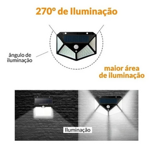 HOLOFOTE DE LED LUMIMAX - ENERGIA SOLAR