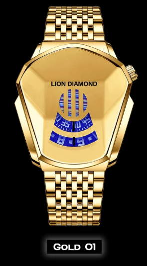 RELÓGIO LION DIAMOND LUXO