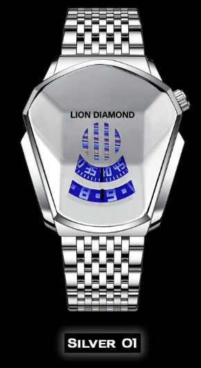 RELÓGIO LION DIAMOND LUXO