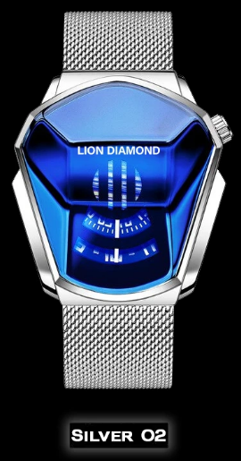 RELÓGIO LION DIAMOND LUXO