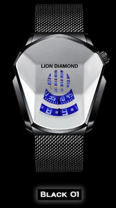 RELÓGIO LION DIAMOND LUXO