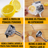 TOP JUICER DE SUCOS NATURAIS MULTIFUNCIONAL PREMIUM